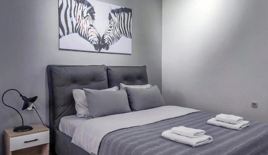 Care's studio apartment