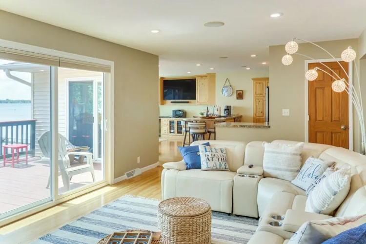 Lakeside Alexandria Retreat w/ Deck + Boat Dock!