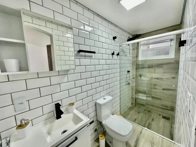 Apartamento estilo Chalé com piscina