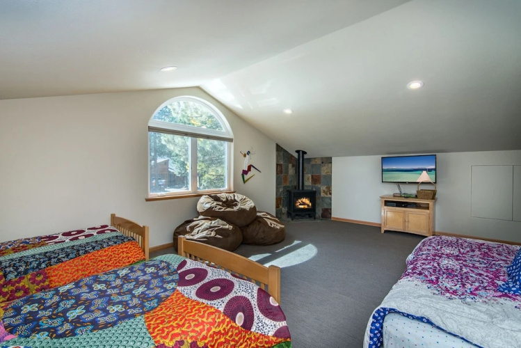 Tahoe Donner Snow Globe Home by RedAwning