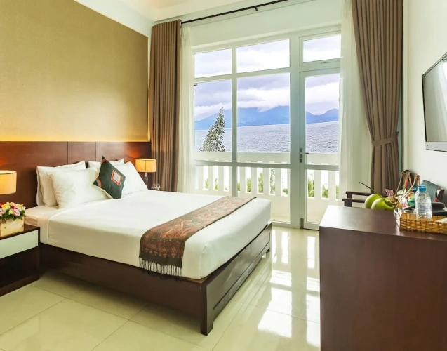 Deluxe Double room with balcony and with ocean view