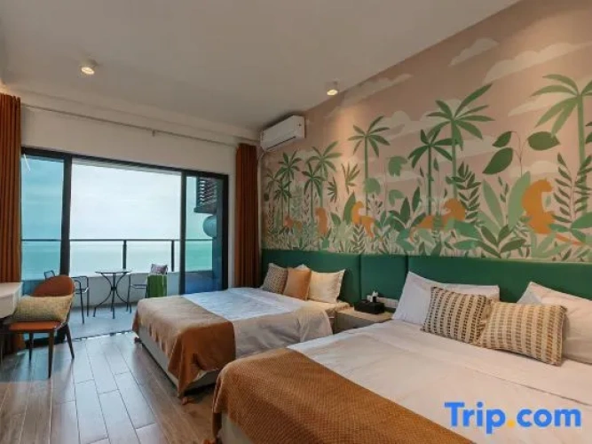 Standard Twin room with sea view