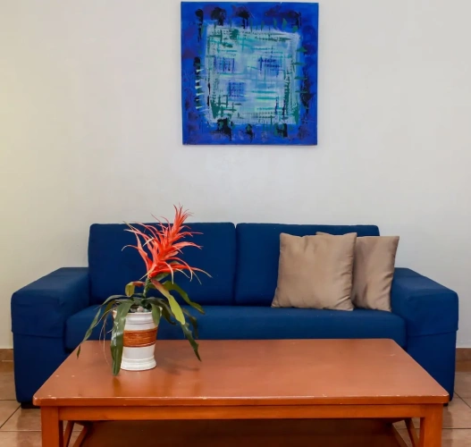 Standard Triple Family room with balcony and with garden view