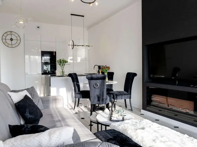 Apartment Overlooking the River, Sauna, Dziwnow