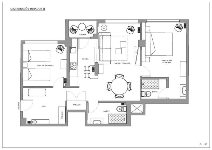 2 Bedrooms Apartment