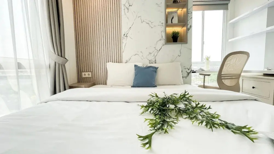 Modern Classic Touch 1Br Apartment At Tokyo Riverside Pik 2