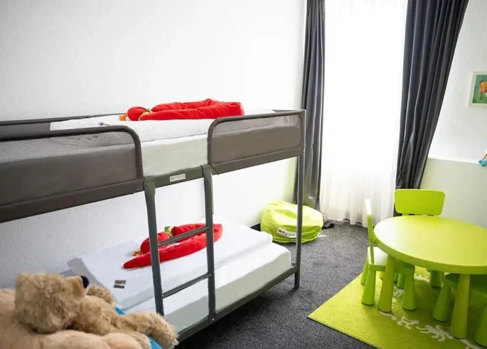 Double Family Suite with garden view