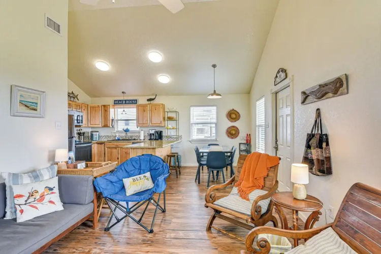 Walk to Beach; Surfside Beach Home w/ Deck