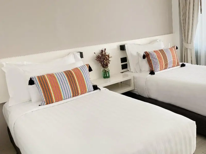 Standard Twin room beachfront