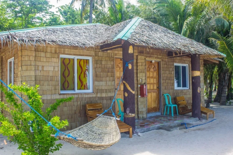 Cottage with balcony