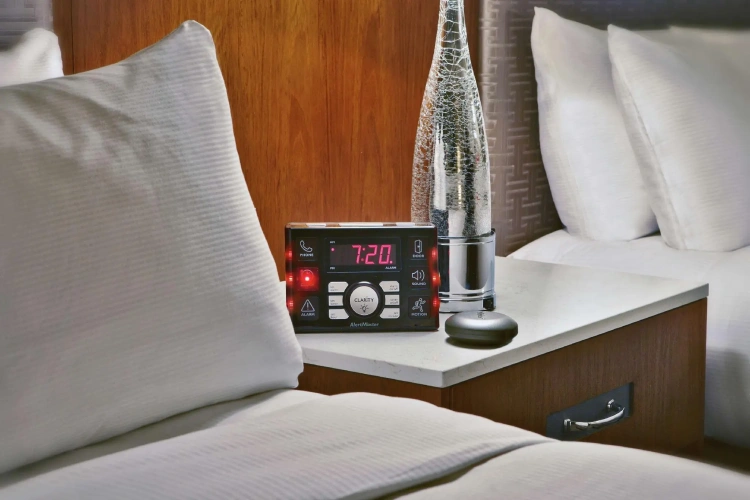 Hearing Accessible Double Junior Suite