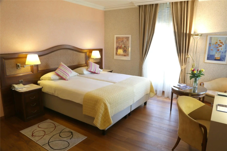 Executive Twin room with balcony and with partial view