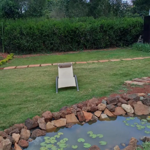 Tiny house with a quiet charming garden