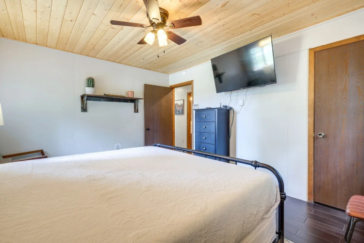 Deluxe A-frame Home w/ Game Room & Deck!