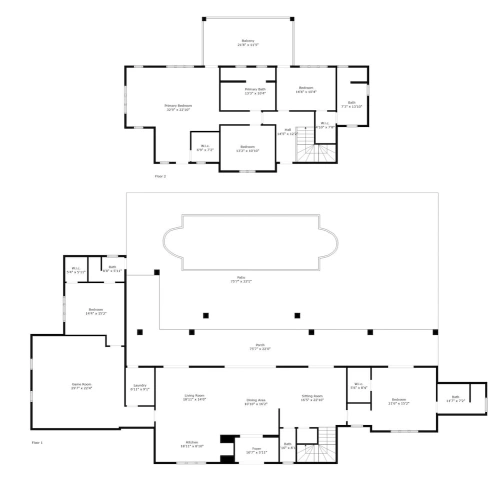 5 Bedrooms Villa with balcony