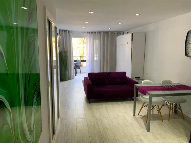 Club Villa Mar- First line modern spacious studio