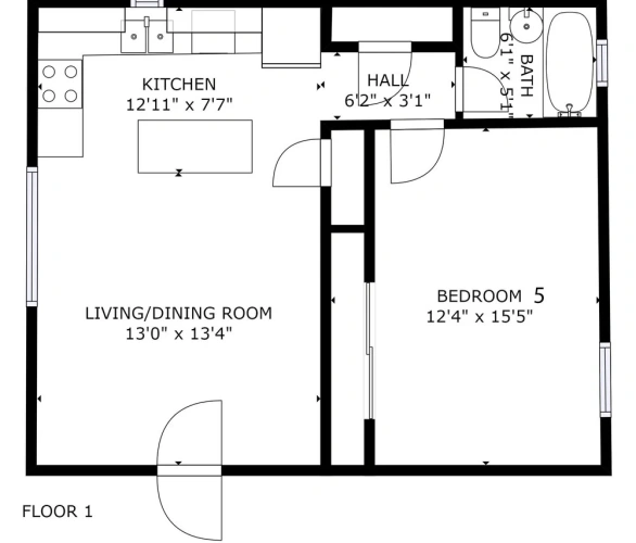 5 Bedrooms Cottage