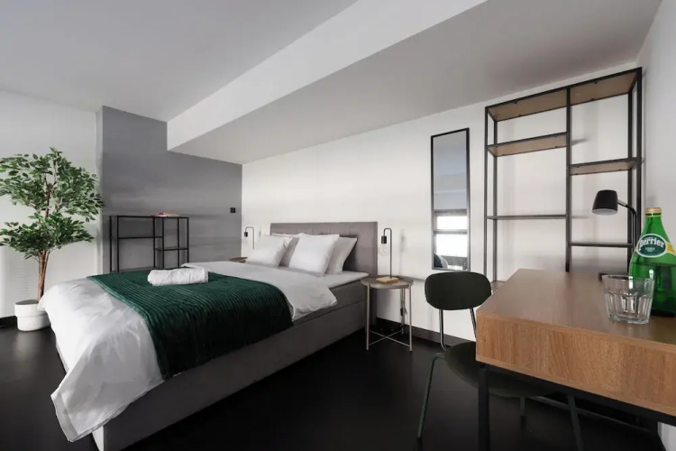 Comfy loft with balcony