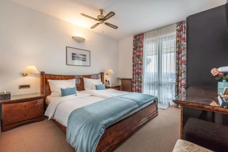 Deluxe Double room with balcony and with sea view