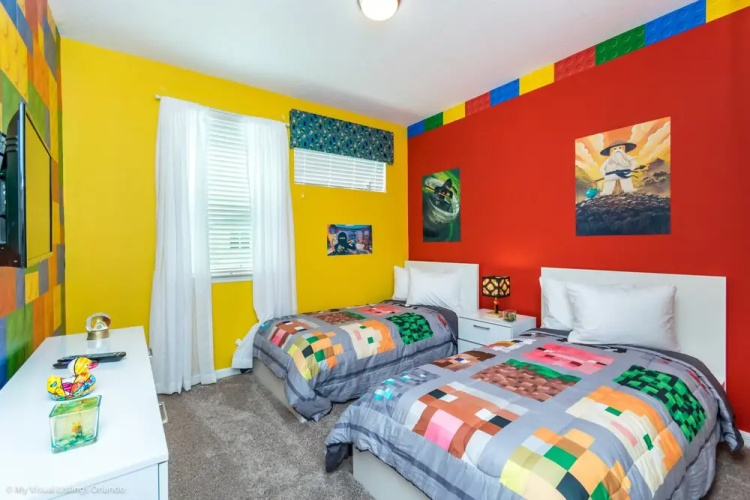 6bed 5Ba Villa Game Room Pool Spa