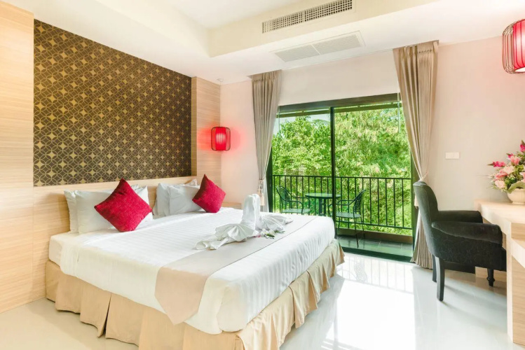 Deluxe Double room with balcony and with view