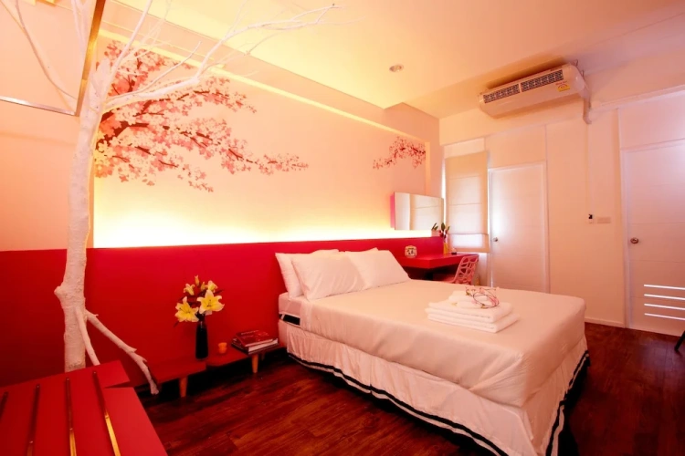Economy room with balcony