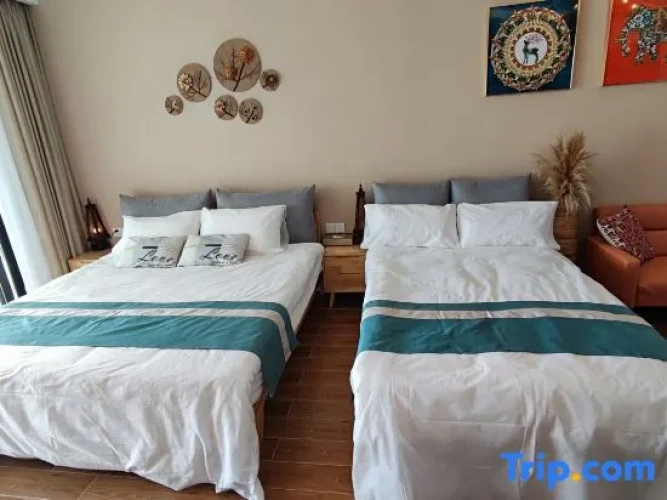 Deluxe Double Family room with sea view
