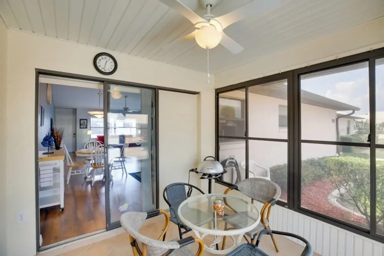 Screened Patio & Grill at Sebring Resort Community