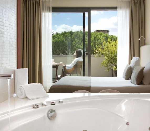Deluxe Double room with view