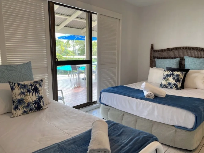 2 Bedrooms Comfort room beachfront