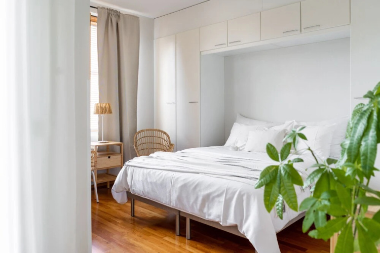 1br apartment with terrace and sauna