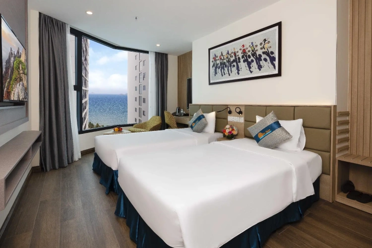 Deluxe Twin room with sea view
