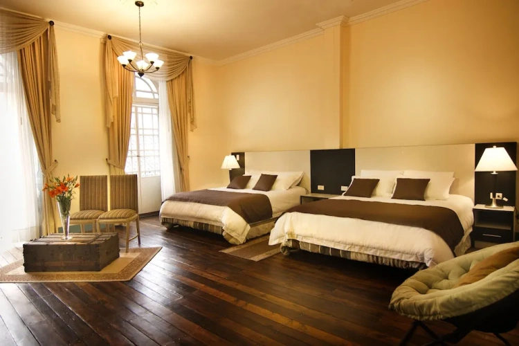 Standard Quadruple room with balcony