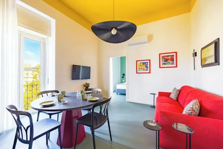 Comfort Double Apartment with balcony and with city view