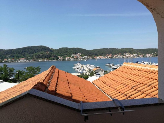 Standard Triple room with balcony and with sea view