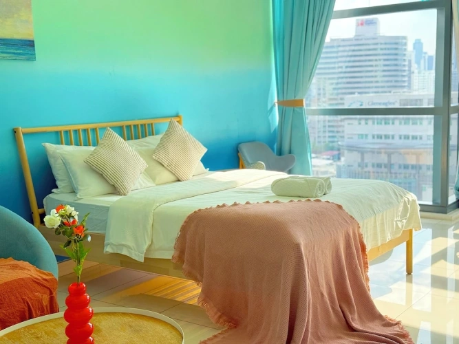 Double Family Studio with city view