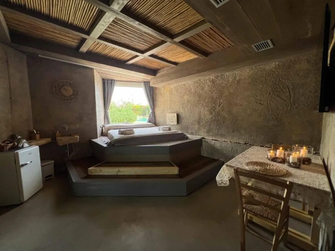 Standard Double room with pool view