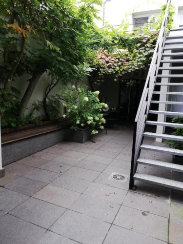 Outside