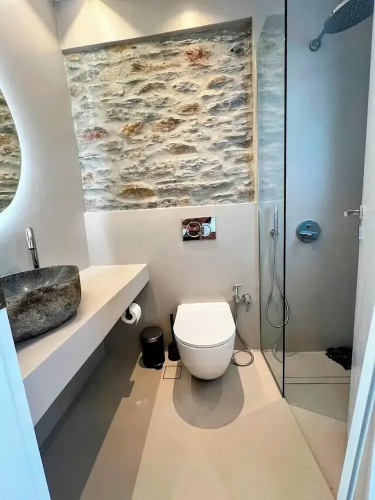 Tzia Stone Modern Studio with Sea View