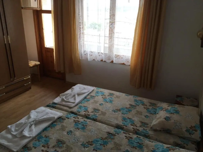 Standard Twin room with balcony and with sea view