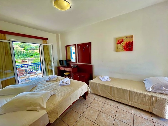Standard Double room with balcony and with view