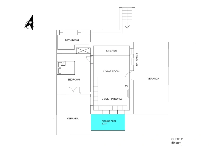 Suite with sea view