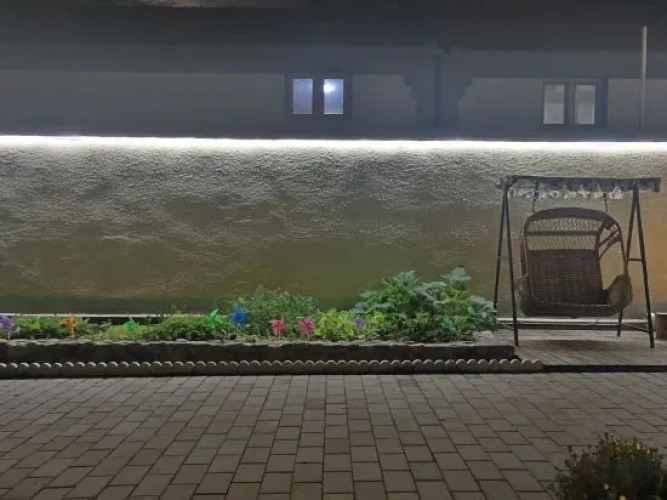 Outside