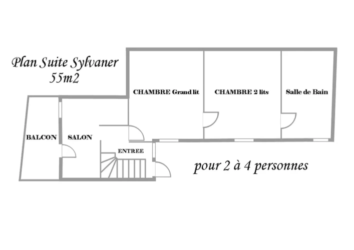 Family Suite with balcony