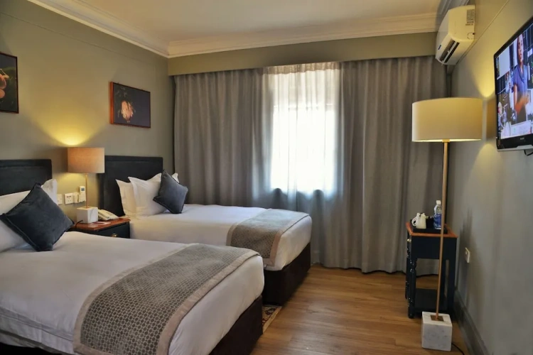Standard Twin room with city view