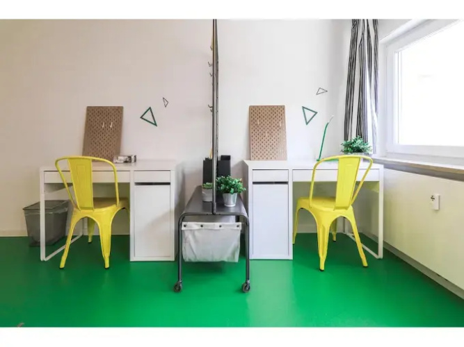 Stylisches Hostel Zimmer für 2 3B