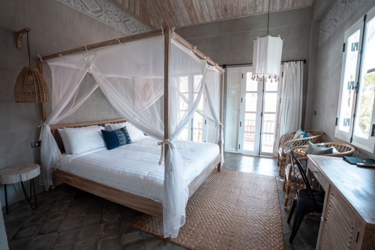 1 Bedroom Deluxe Double room with garden view