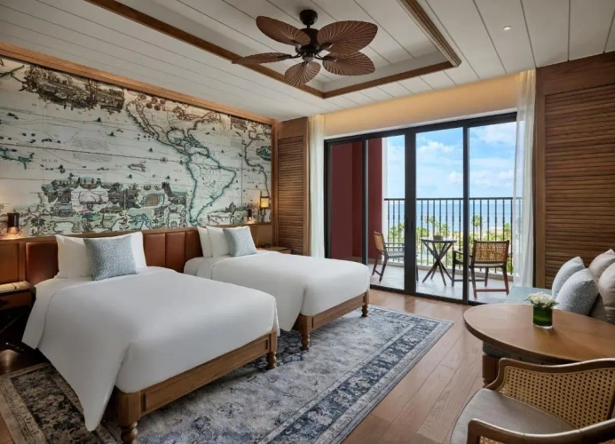 Deluxe Twin room with sea view