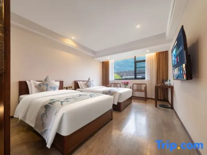Standard Twin room with mountain view