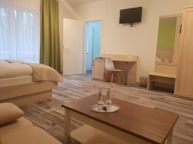 Comfort Double room with balcony and with garden view